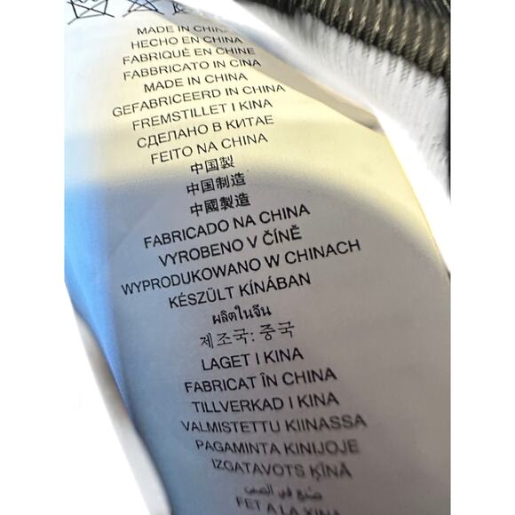 Michael Kors Size 8 Metallic Animal Print Shift Dress Short Sleeve Black Gold - Picture 9 of 9